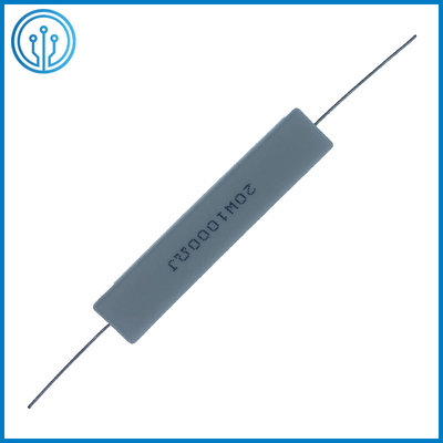 SQP CR-Lの充電器の老化のための陶磁器のセメントの抵抗器20W 1000のオーム5%